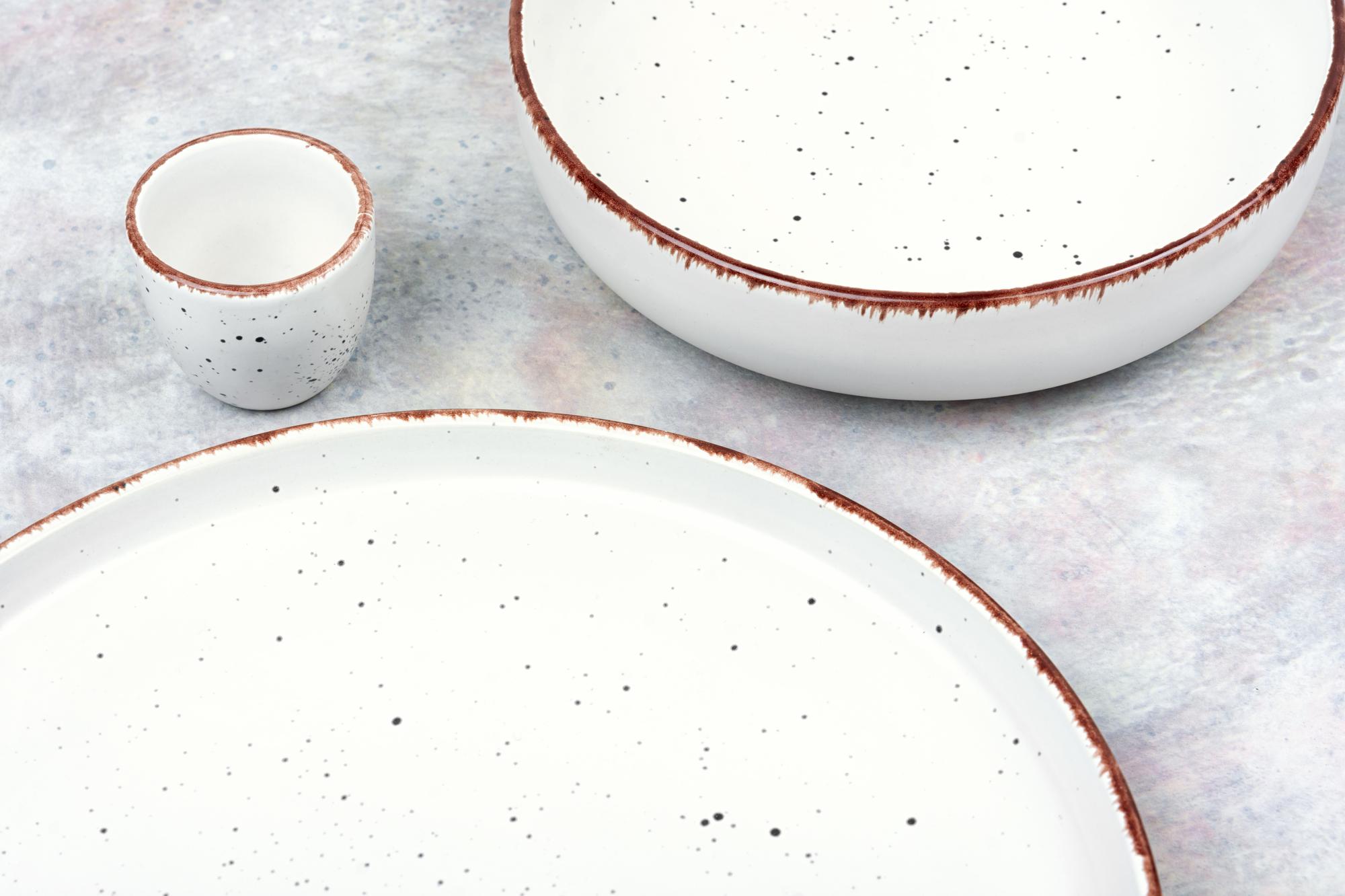 Assorted plated tasting menu